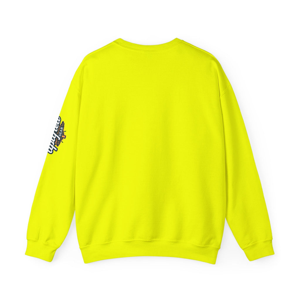 Abide Jesus Sweatshirt — Vintage 'The Dude' Religious Graphic Sweatshirt Printify
