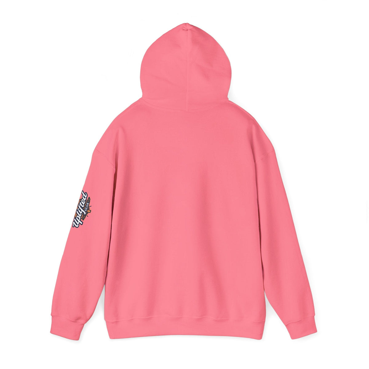 Under Armor Logo Hoodie — Black Athletic Pullover Printify