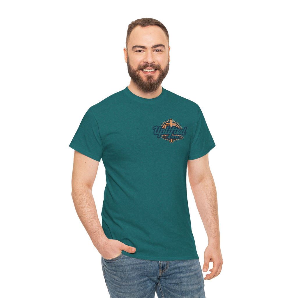 Religious Graphic Armor Of God Design - Unisex Heavy Cotton Tee Printify