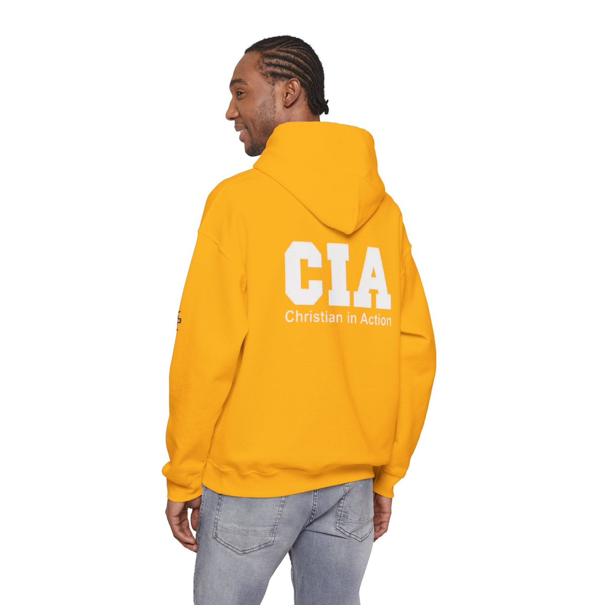 CIA Christian in Action Hoodie - Funny Faith Parody Hoodie - Mission Ready Apparel Printify