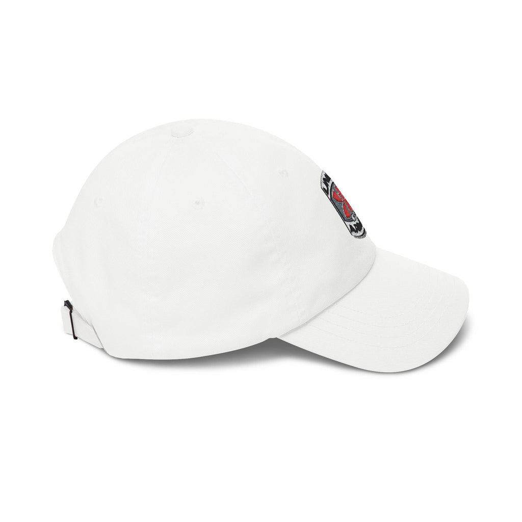 Under Armor Classic Dad Cap - Embroidered White Baseball Hat Printify