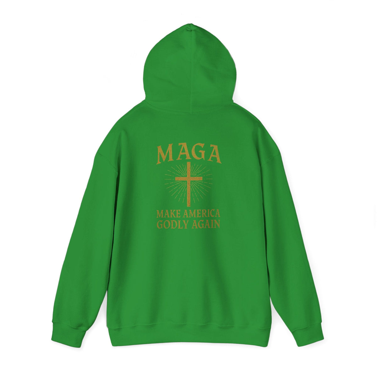 Make America Godly Again Hoodie – MAGA Christian Patriotic Sweatshirt for Biblical Values & Freedom Printify