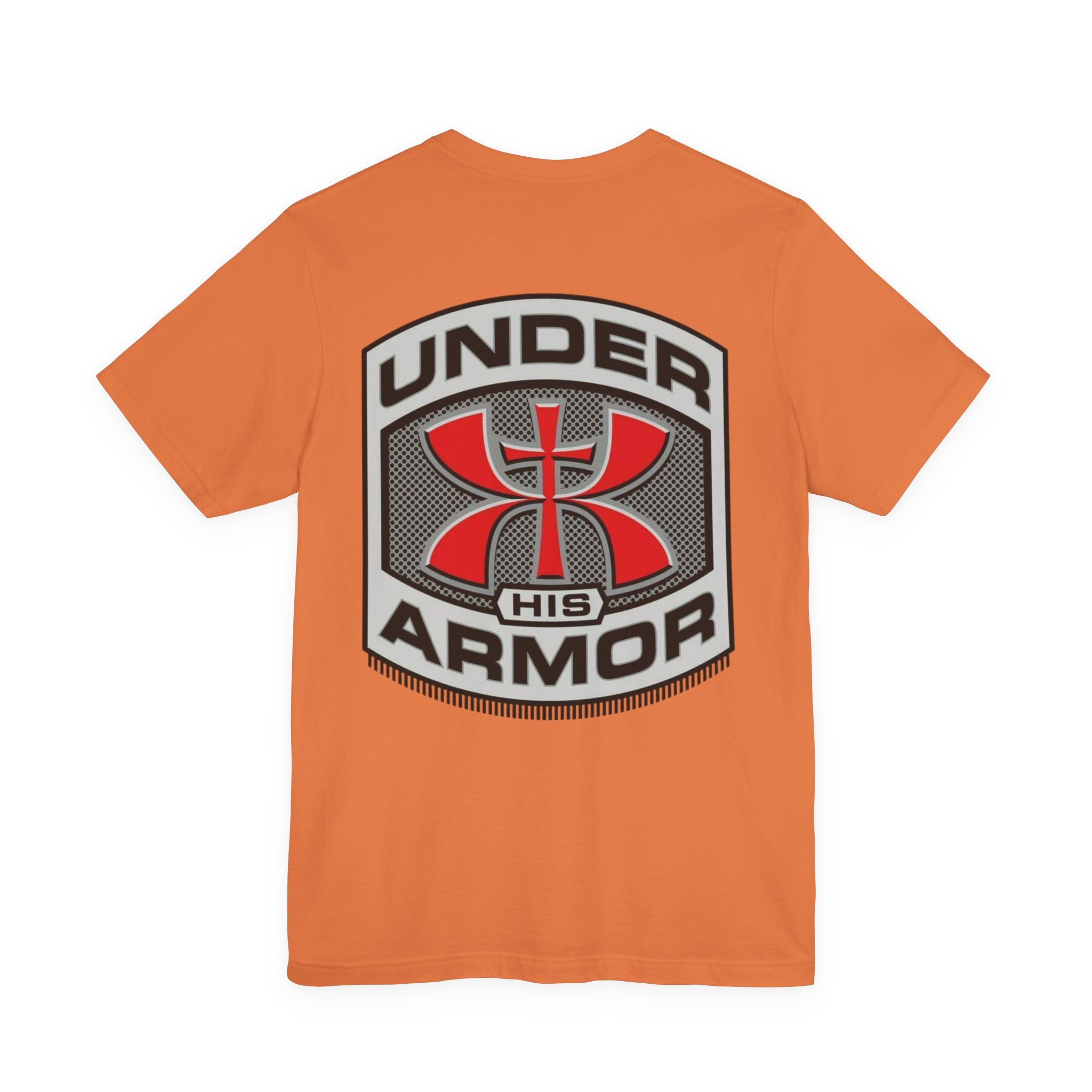 Under HIS Armor Christian T-Shirt — Faith-Inspired Under Armour Style Printify