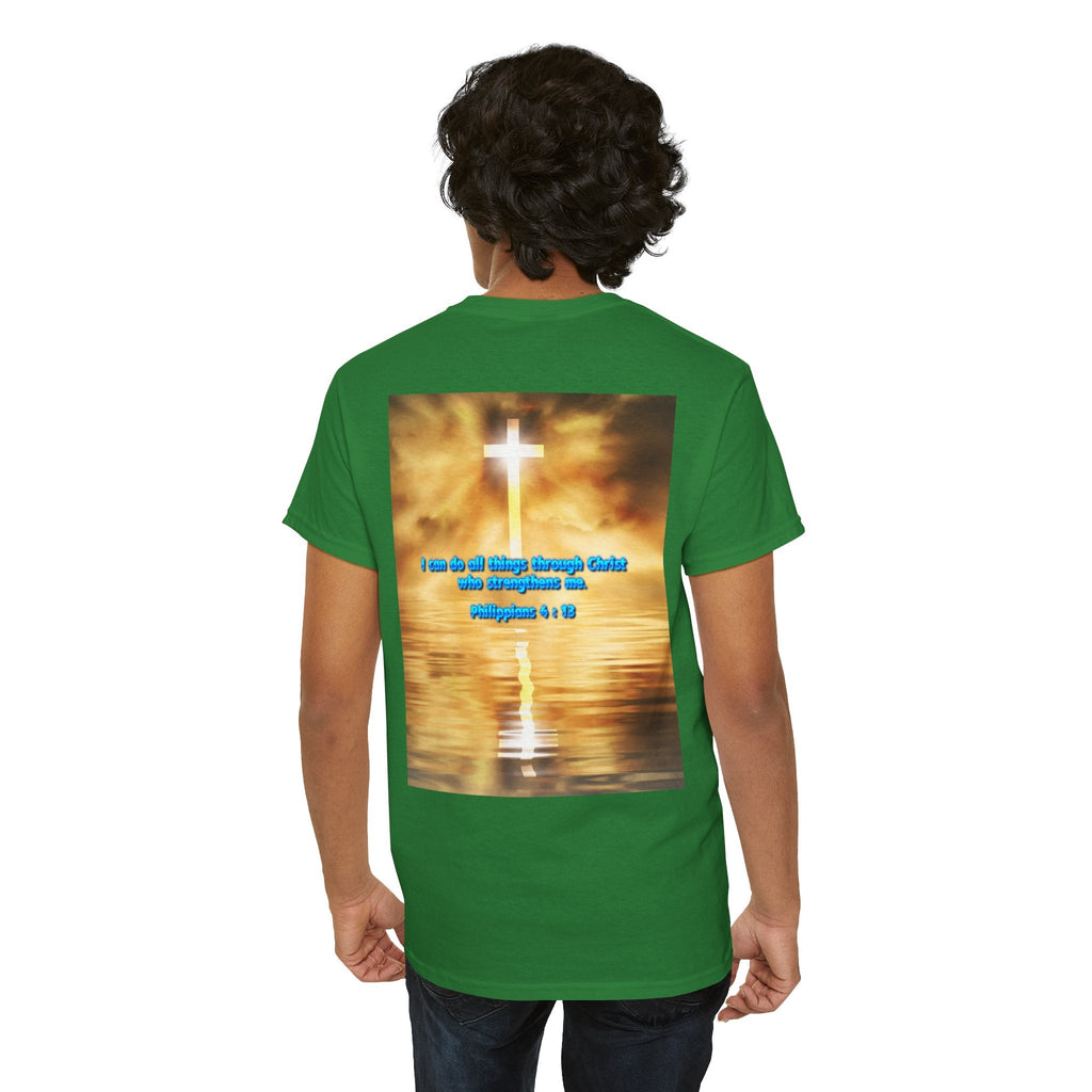 Bible Verse Unisex Tee - Philippians 4 : 13 Printify