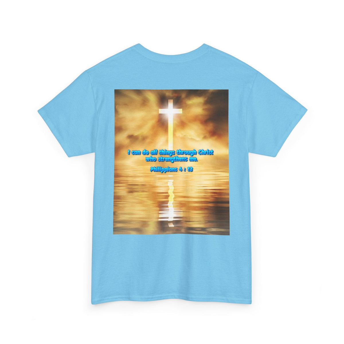 Bible Verse Unisex Tee - Philippians 4 : 13 Printify