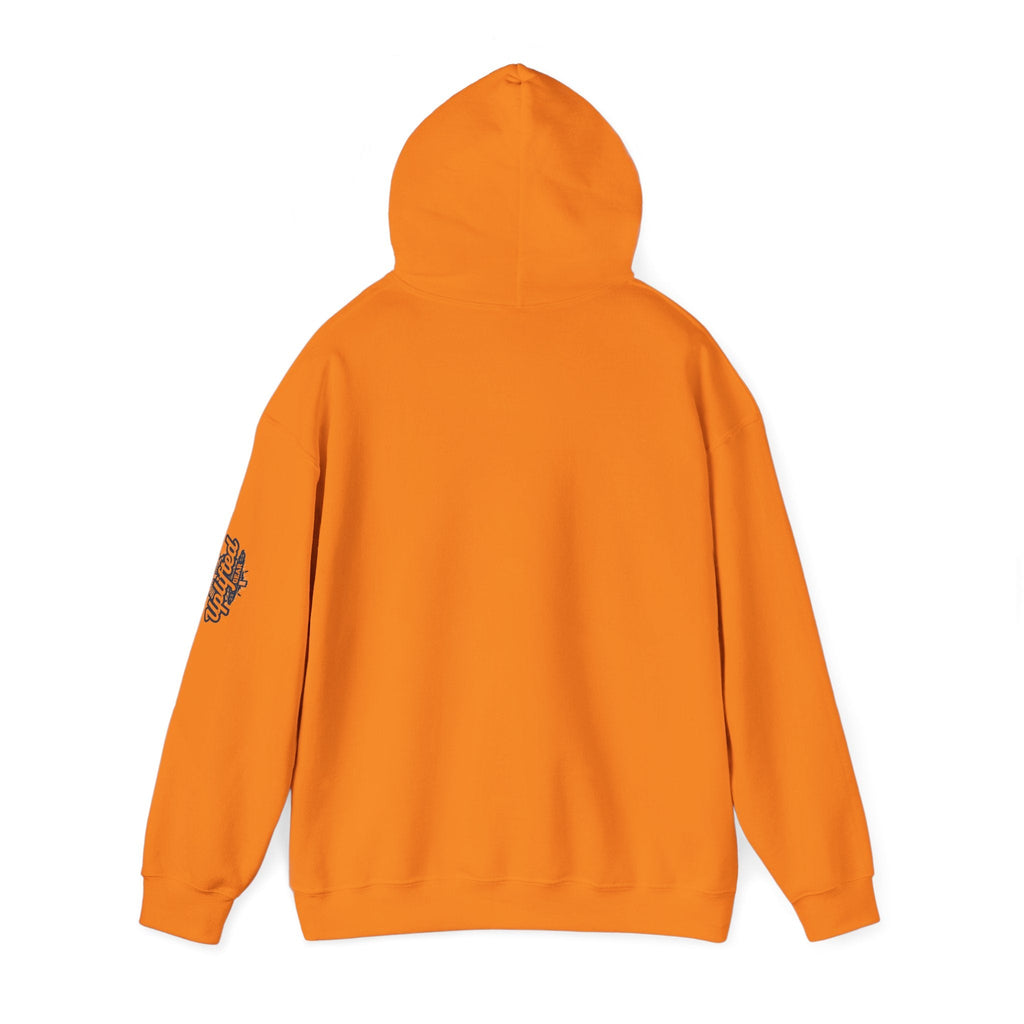 Jesus Ichthys Hoodie – Christian Fish Symbol with Cross & Jesus Inscription Sweatshirt for Eternal Faith & Streetwear Printify