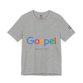 Gospel Graphic Tee — "Gospel" Colorful Logo Christian T-Shirt Printify