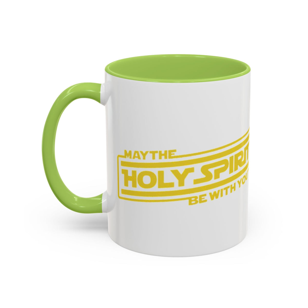 May the Holy Spirit Be With You Coffee Mug — Christian Star Wars Parody (11/15 oz) Printify