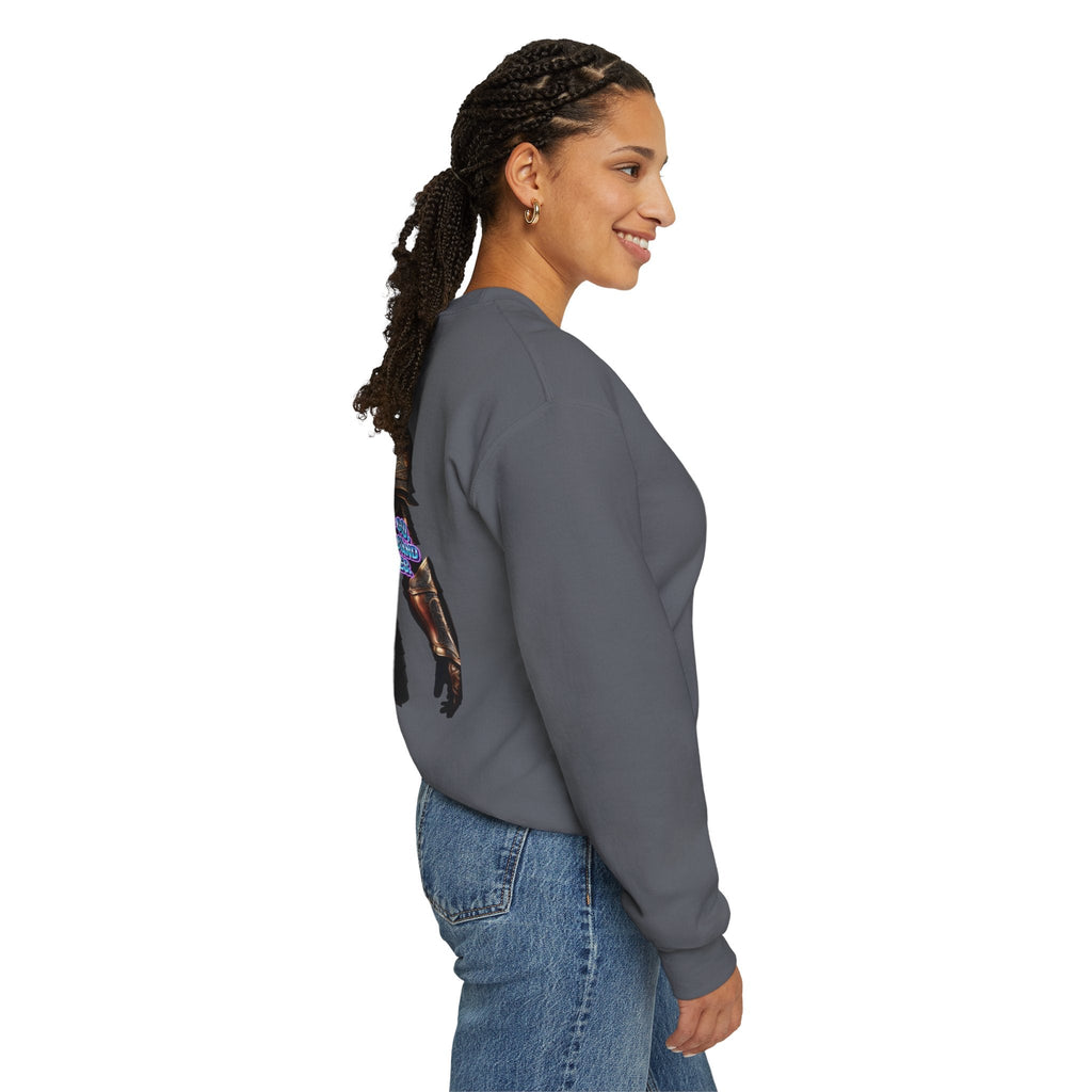 Religious Graphic Armor Of God Design - Unisex Heavy Blend™ Crewneck Sweatshirt Printify