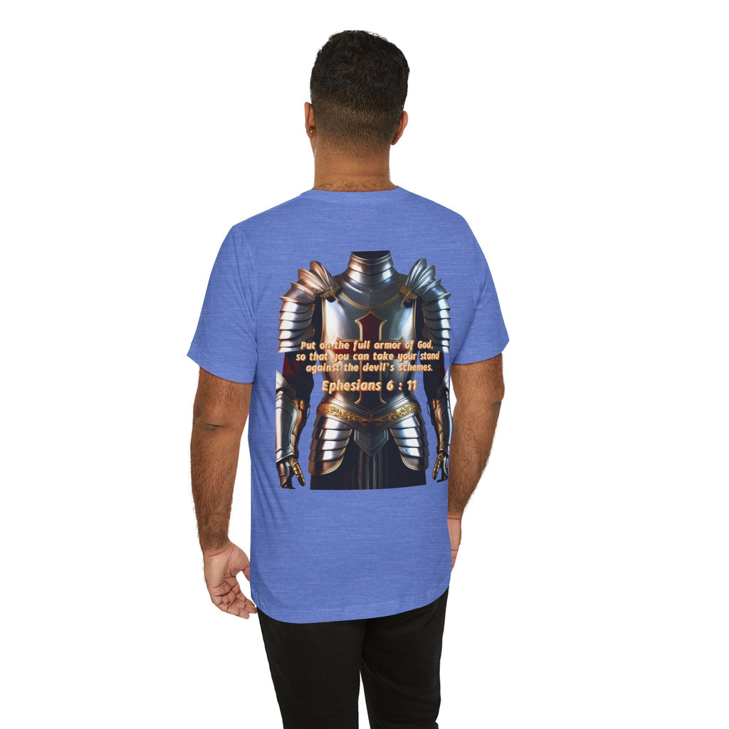 Religious Graphic Armor Of God Design - Unisex Jersey Short Sleeve Tee Printify