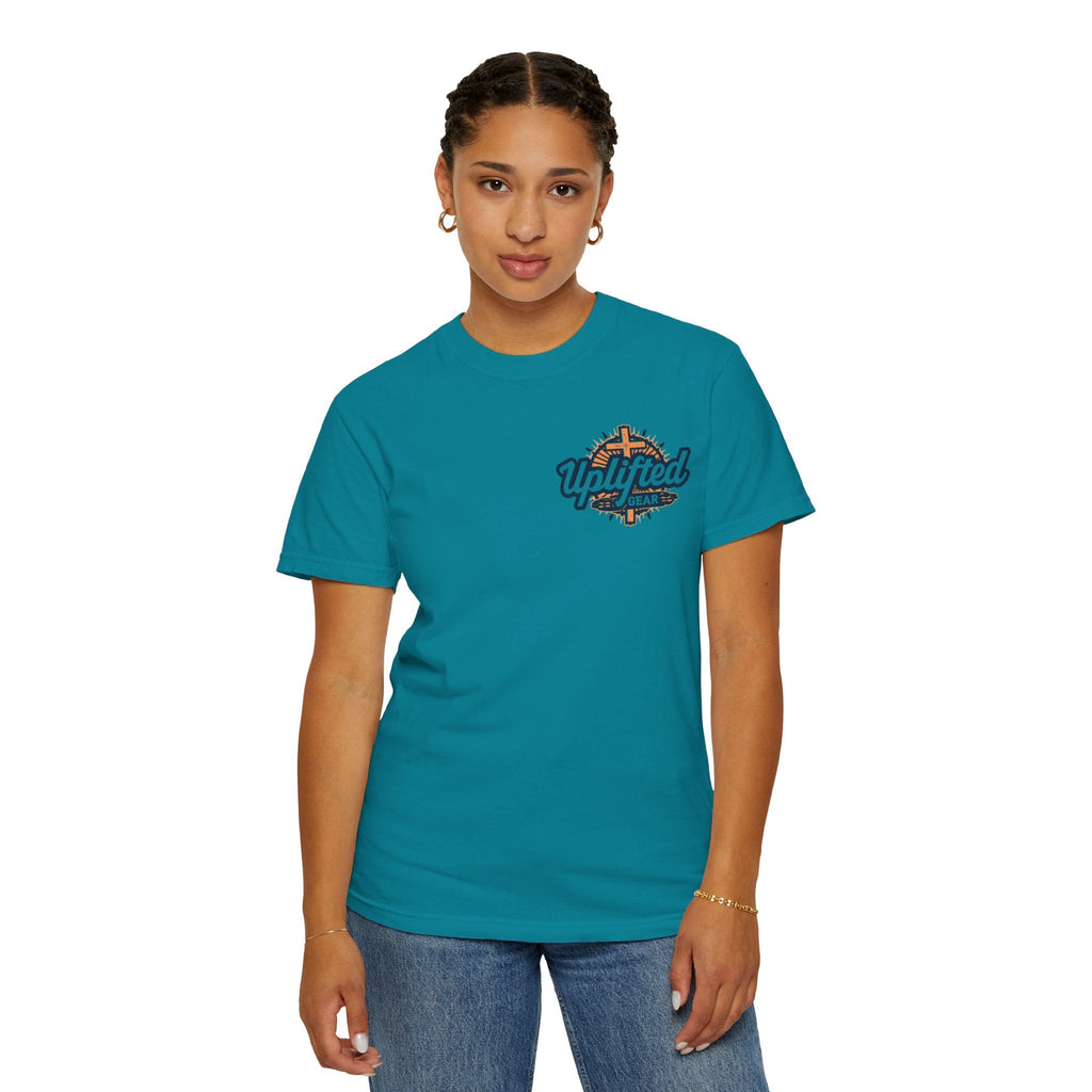 Jesus is King T-Shirt – Bold Christian Faith Tee with Crown & Cross for Eternal Reign Printify