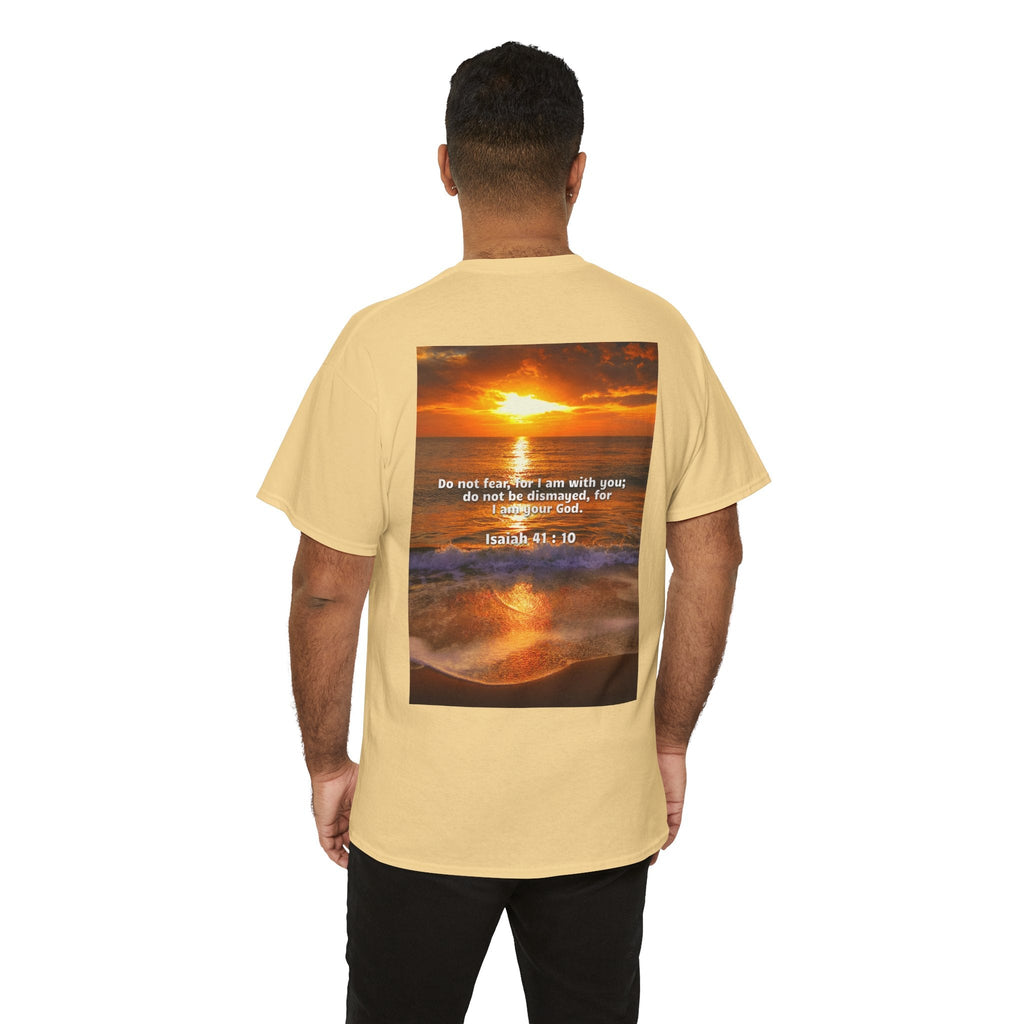 Bible Verse Unisex Tee -  Isaiah 41 : 10 Printify