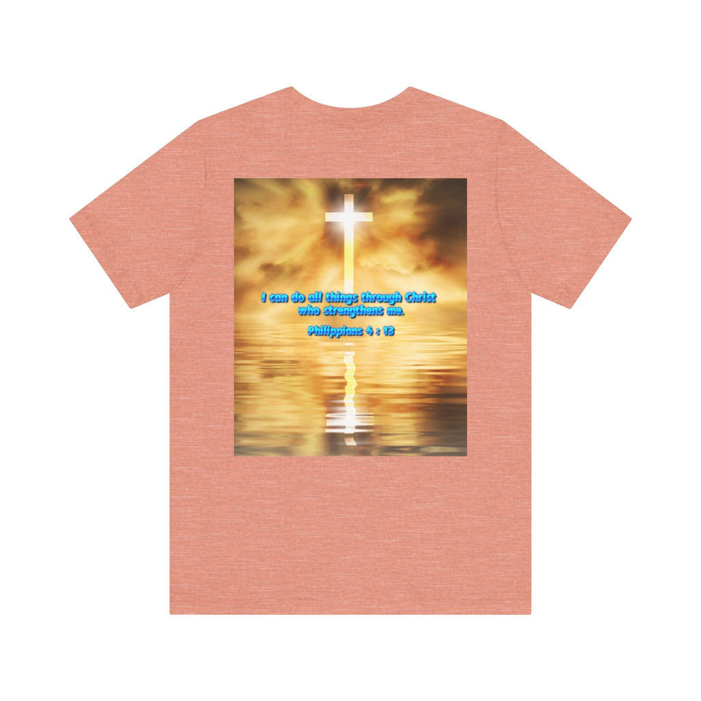 Unisex Tee Bible Verse - Philippians 4 : 13 Printify
