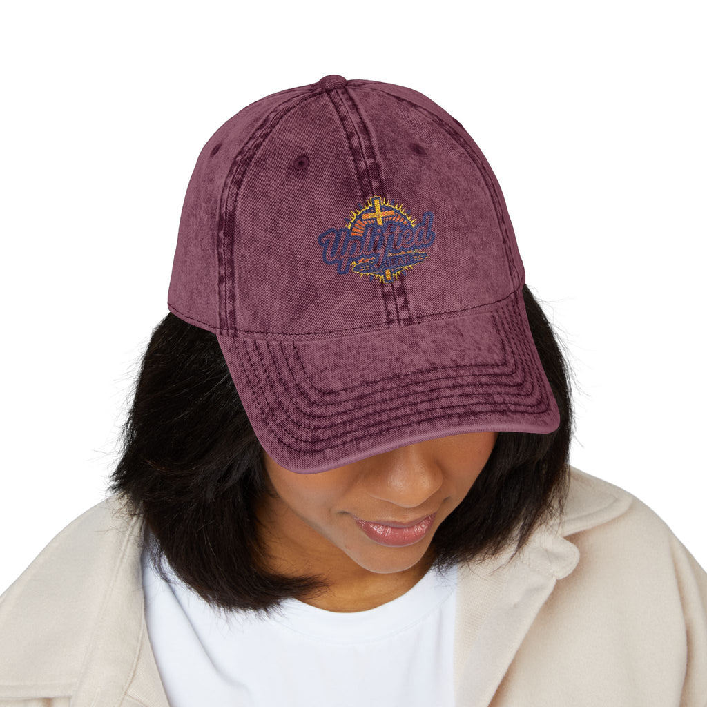 Uplifted Gear Embroidered Christian Hat – Bold Faith Cap for Inspired Living Printify