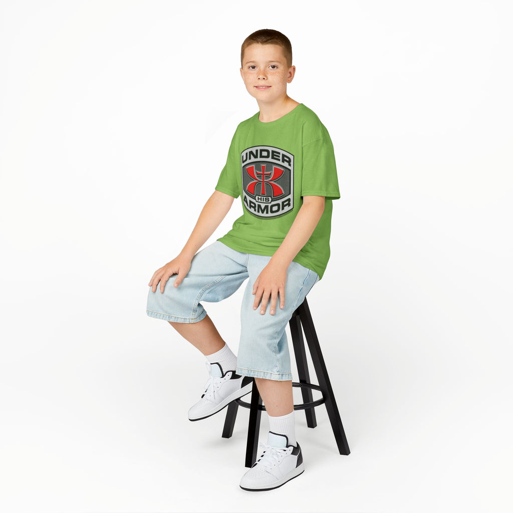 Under HIS Armor Christian T-Shirt — Faith-Inspired Under Armour Style Printify