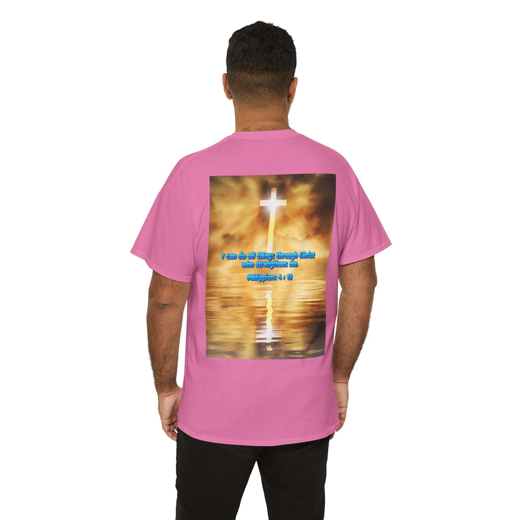 Bible Verse Unisex Tee - Philippians 4 : 13 Printify