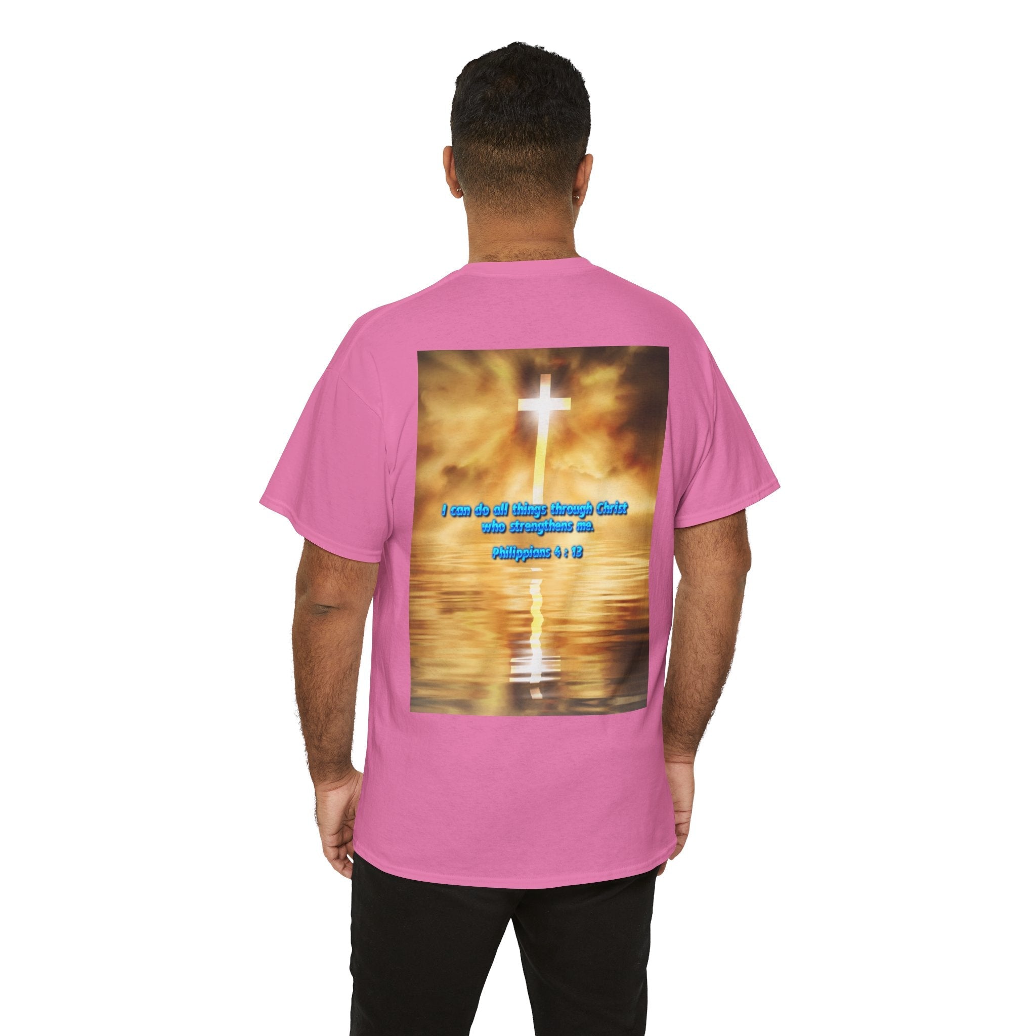 Bible Verse Unisex Tee - Philippians 4 : 13 Printify