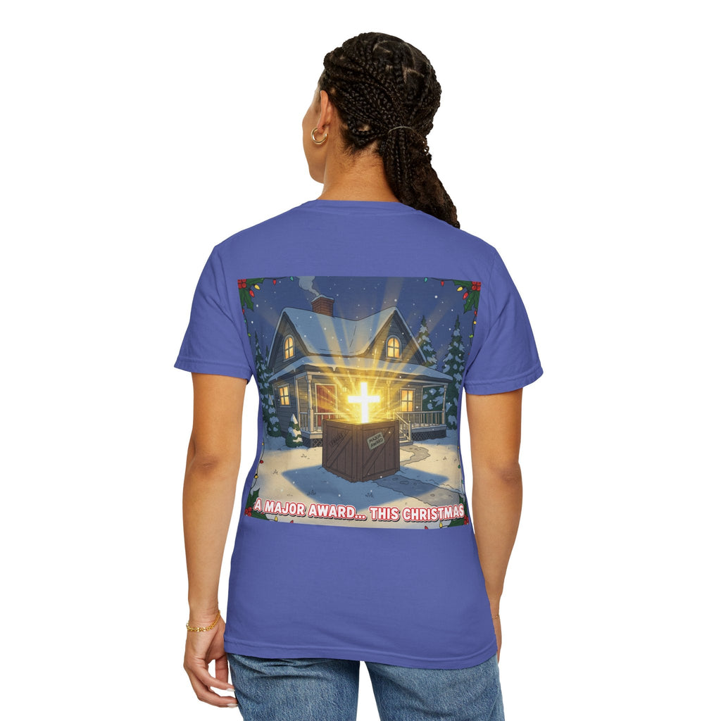 Christmas Church Tee — "A Major Award... This Christmas" Graphic T-Shirt Printify