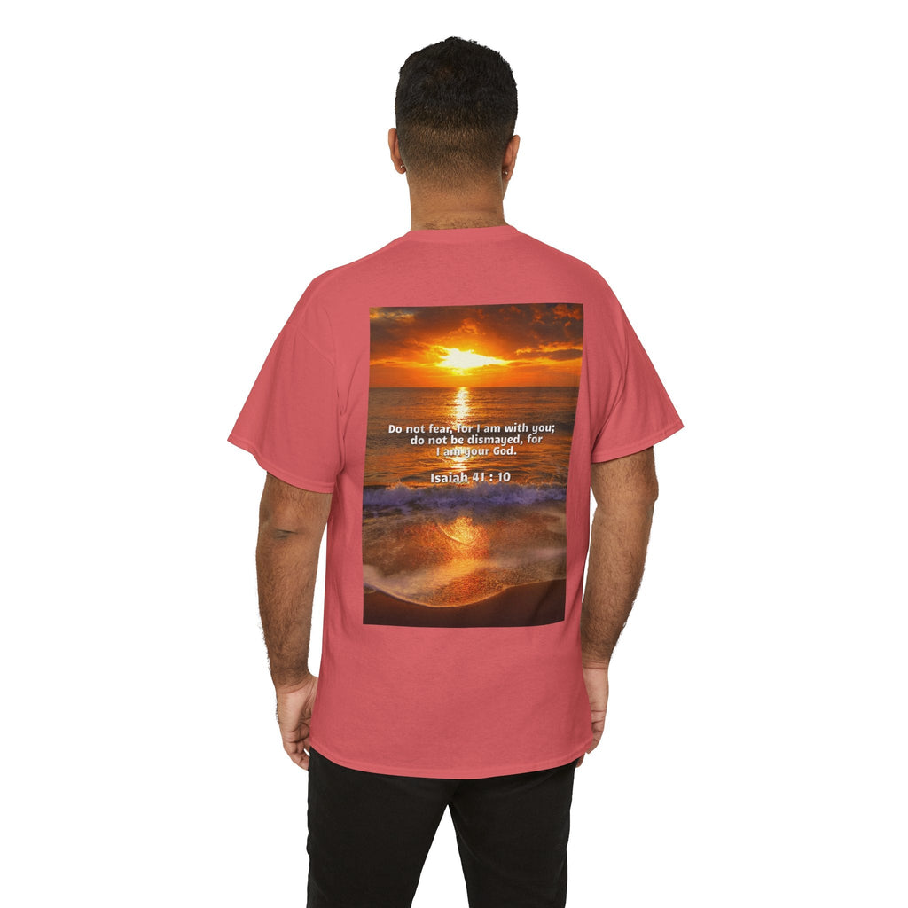 Bible Verse Unisex Tee -  Isaiah 41 : 10 Printify