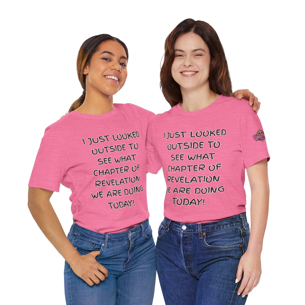What Chapter of Revelation T-shirt – I Looked Outside My Window Christian T-shirt for End Times Humor & Faith Printify