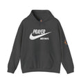 Prayer Just Do It Hoodie - Funny Christian Nike Parody Hoodie - Faith Gear Printify