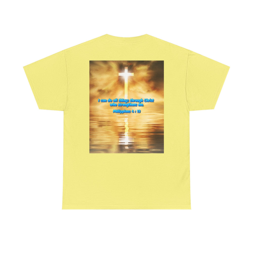 Bible Verse Unisex Tee - Philippians 4 : 13 Printify