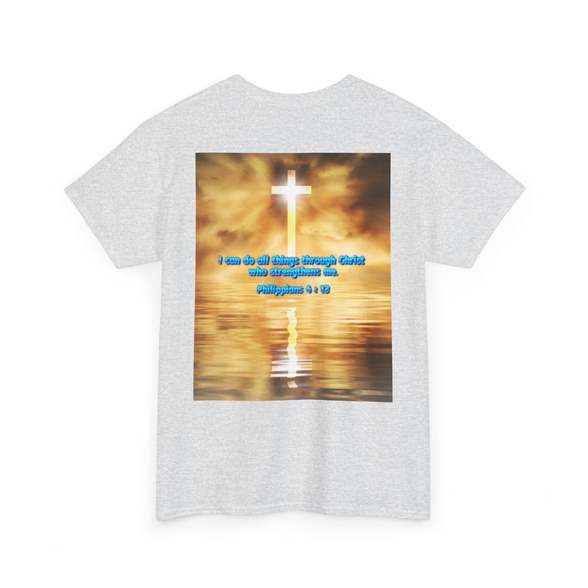 Bible Verse Unisex Tee - Philippians 4 : 13 Printify