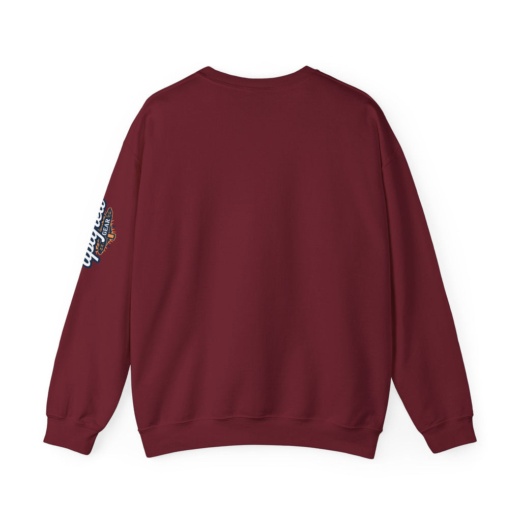 Under His Armor Crewneck Sweatshirt — Christian Faith Graphic Pullover Printify
