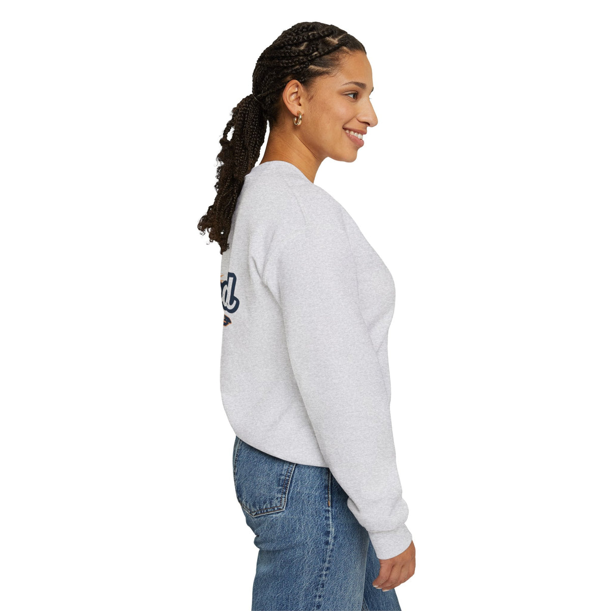 Uplifted Gear Christian Logo Sweatshirt Printify