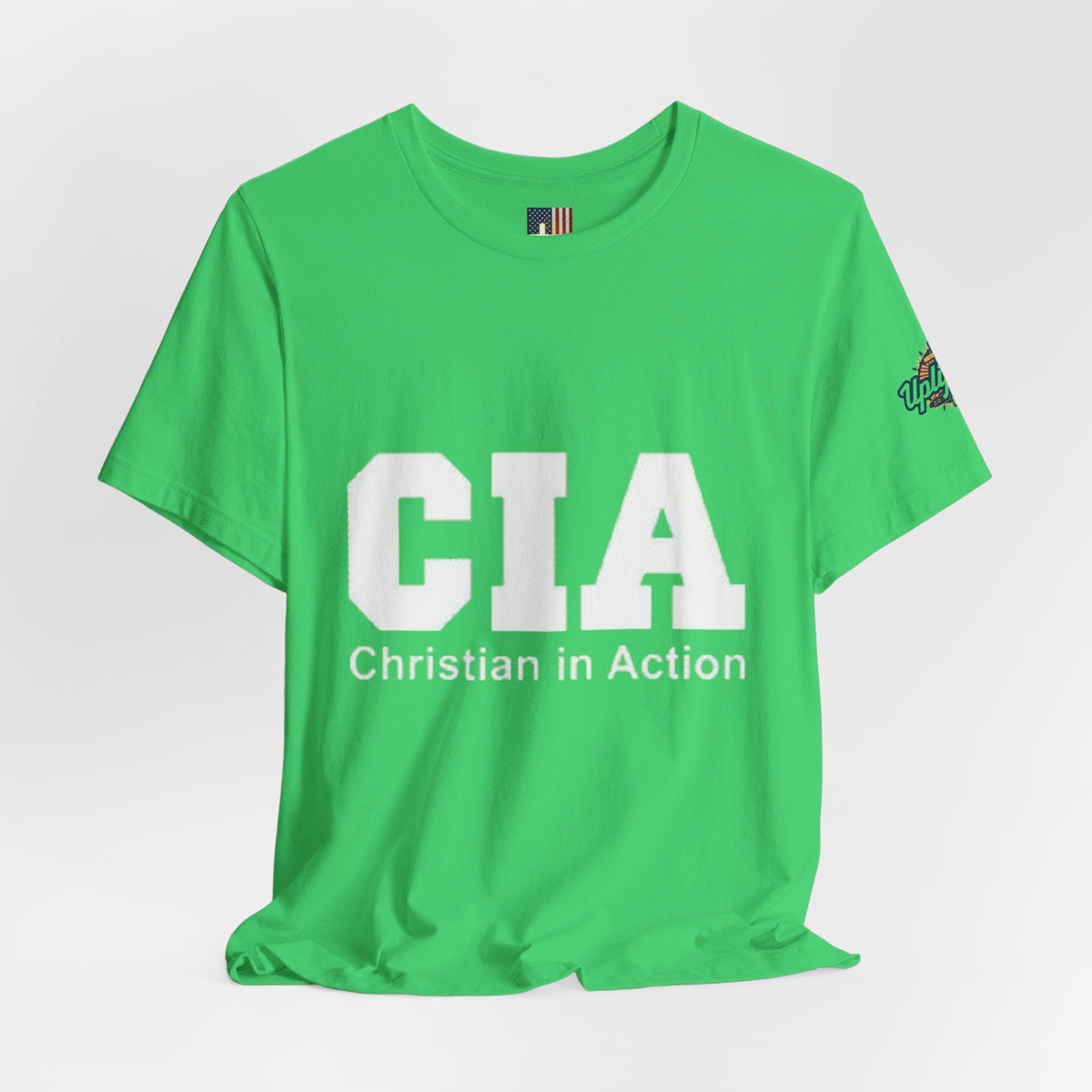 CIA Christian in Action T-shirt - Funny Faith Parody T-shirt - Mission Ready Apparel Printify