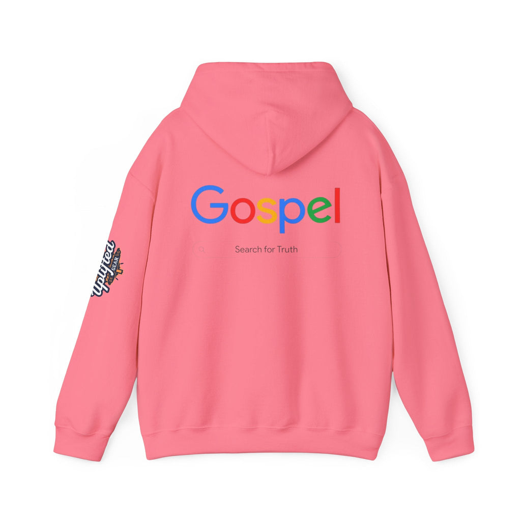 Gospel Hoodie — "Search for Truth" Christian Faith Pullover Printify
