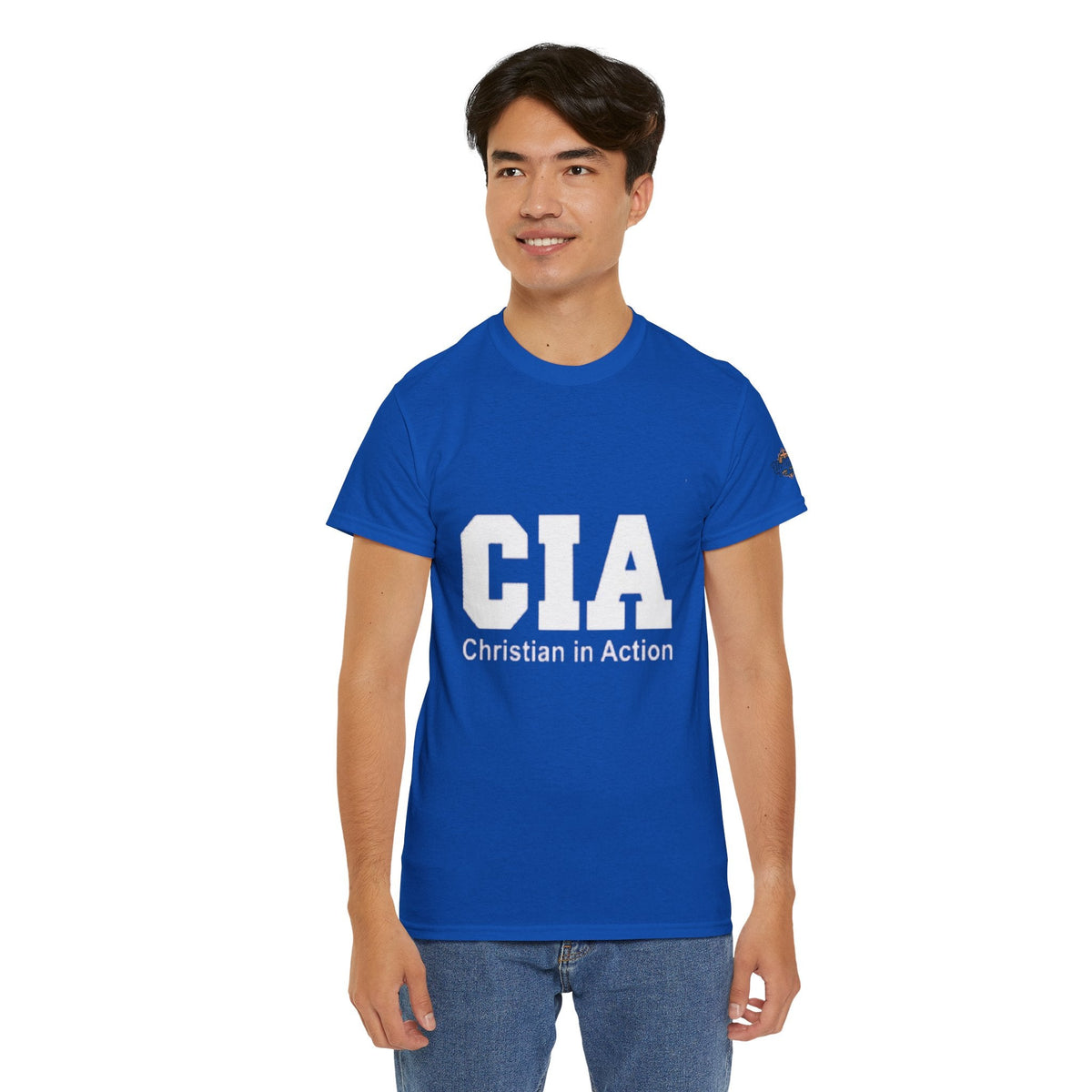 CIA Christian in Action T-shirt - Funny Faith Parody T-shirt - Mission Ready Apparel Printify