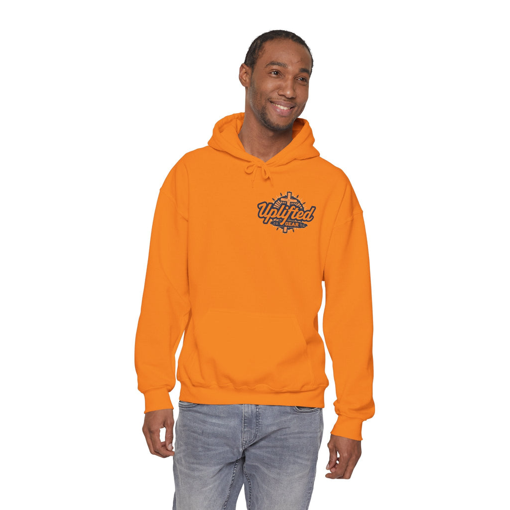 Jesus is King Hoodie – Bold Crown & Cross Christian Sweatshirt for Eternal Reign & Cozy Faith Printify
