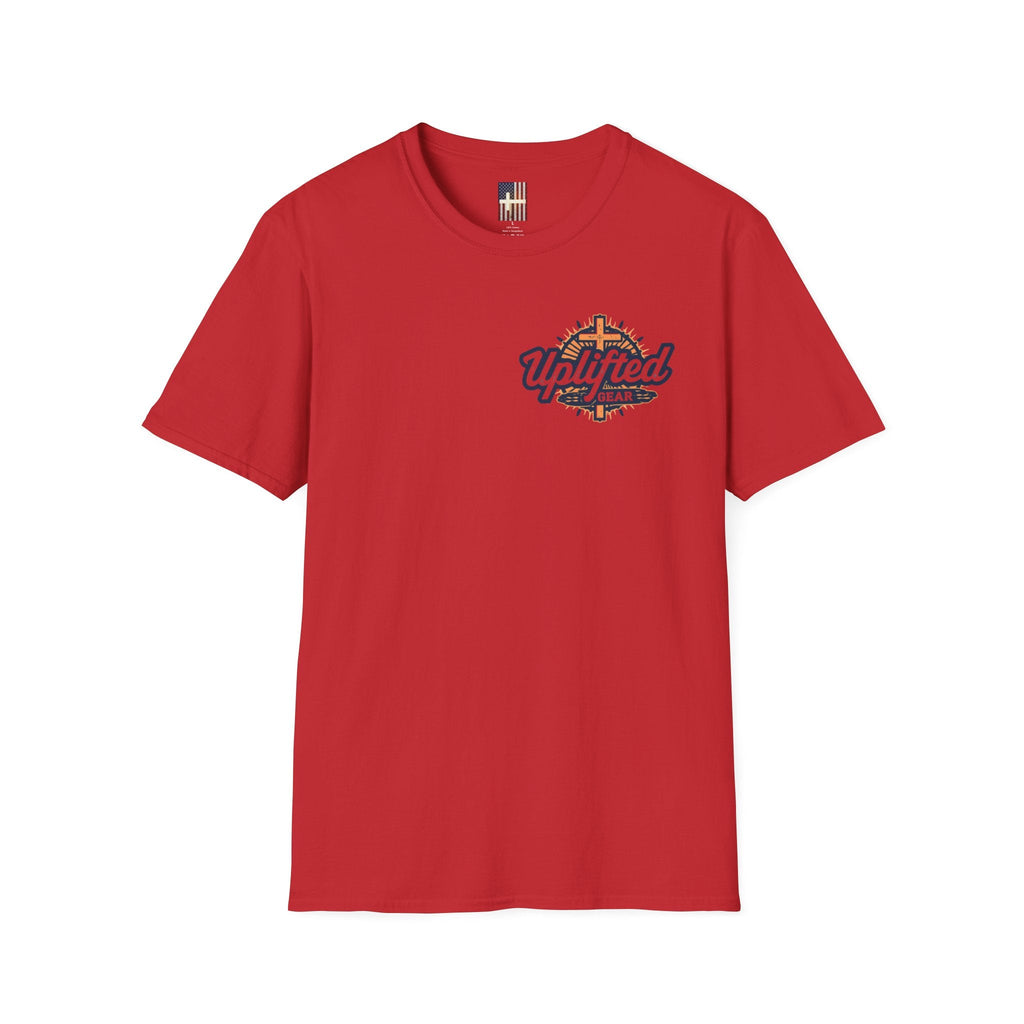 Ichthus Jesus Fish T-shirt - Jesus Word Art - Christian Faith Symbol T-shirt Printify