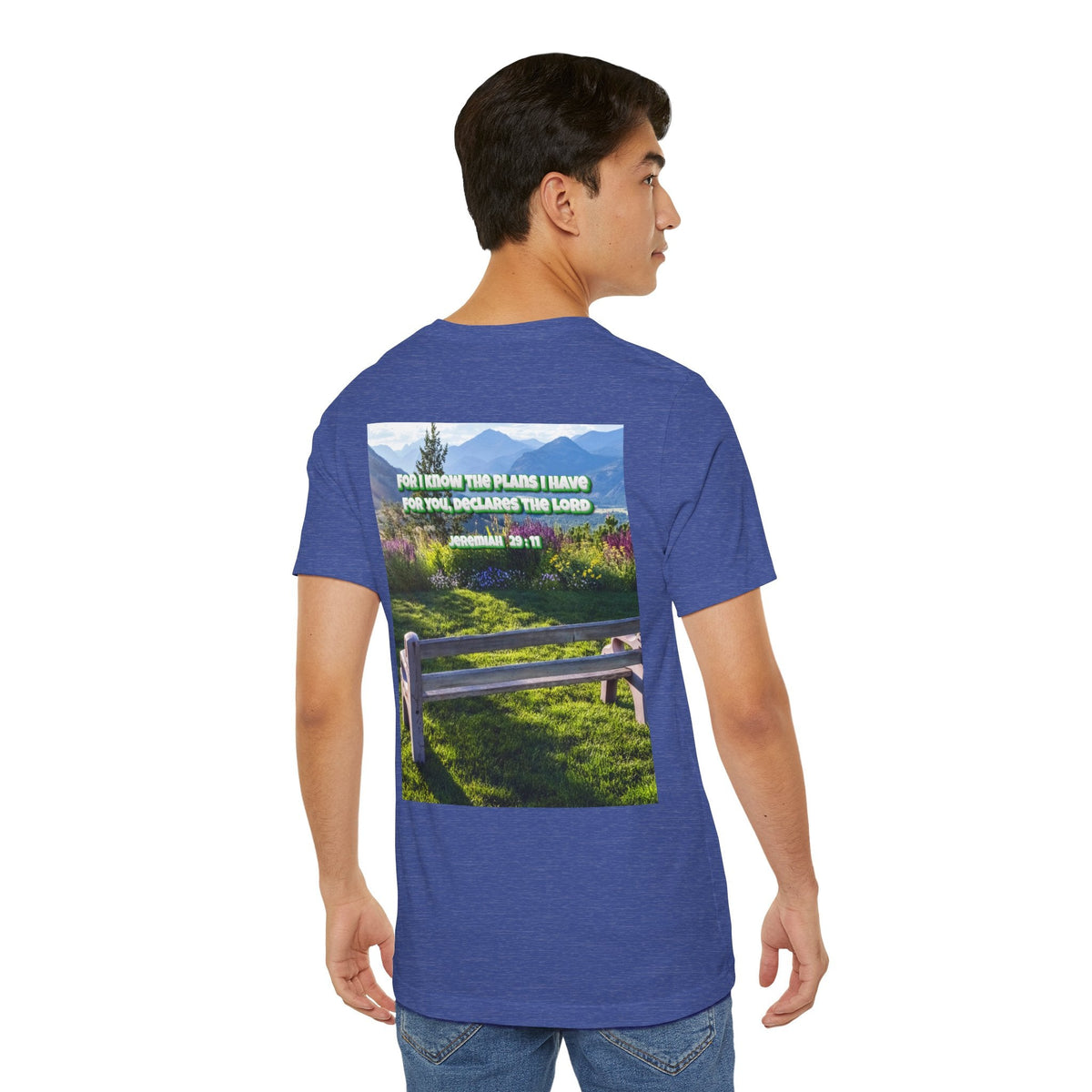 Bible Verse Unisex Tee - Jeremiah 29 : 11 Printify