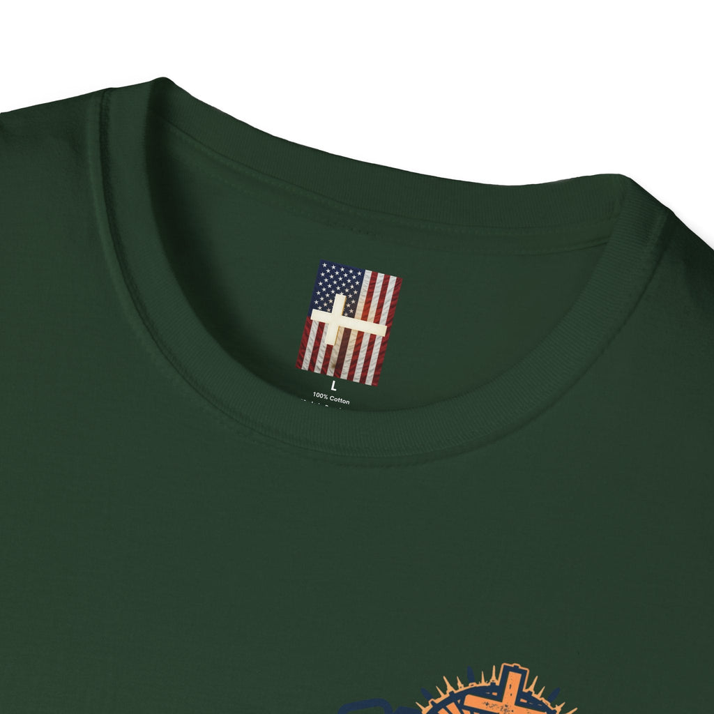 CIA Christian in Action T-shirt - Funny Faith Parody T-shirt - Mission Ready Apparel Printify