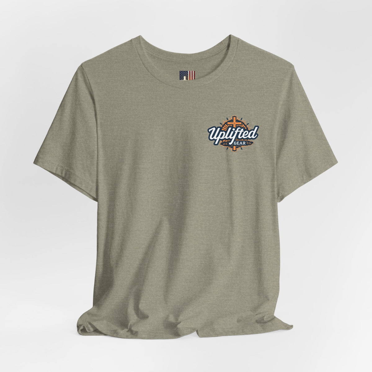 MAGA Gold Letter T-Shirt — "Make America Great Again" Printify