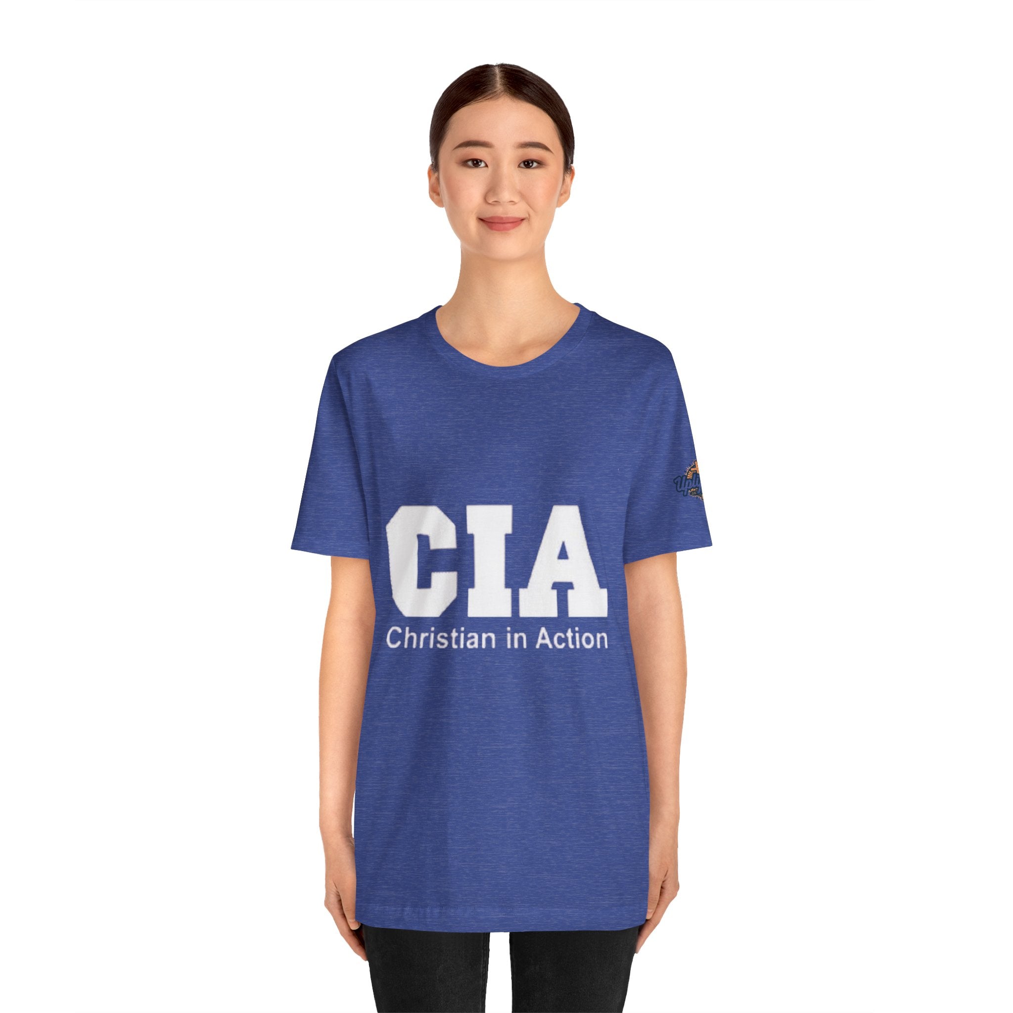 CIA Christian in Action T-shirt - Funny Faith Parody T-shirt - Mission Ready Apparel Printify