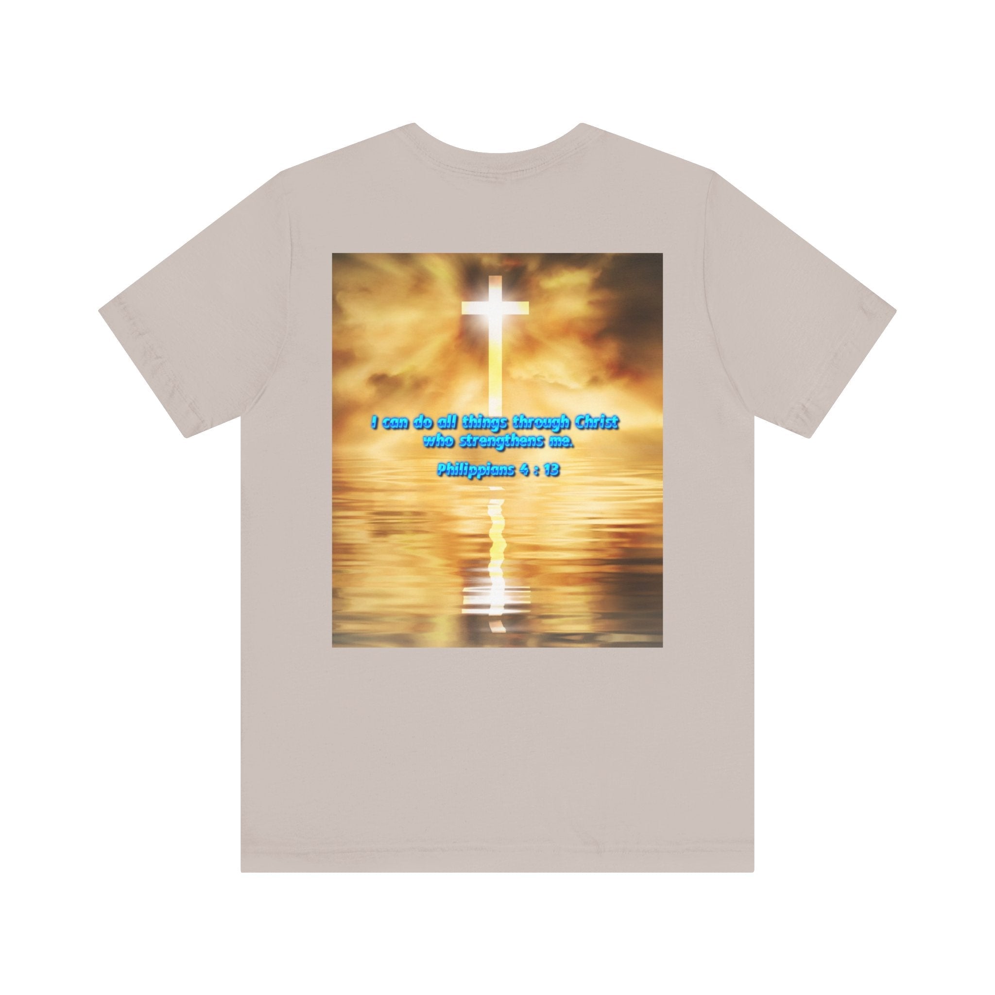 Unisex Tee Bible Verse - Philippians 4 : 13 Printify