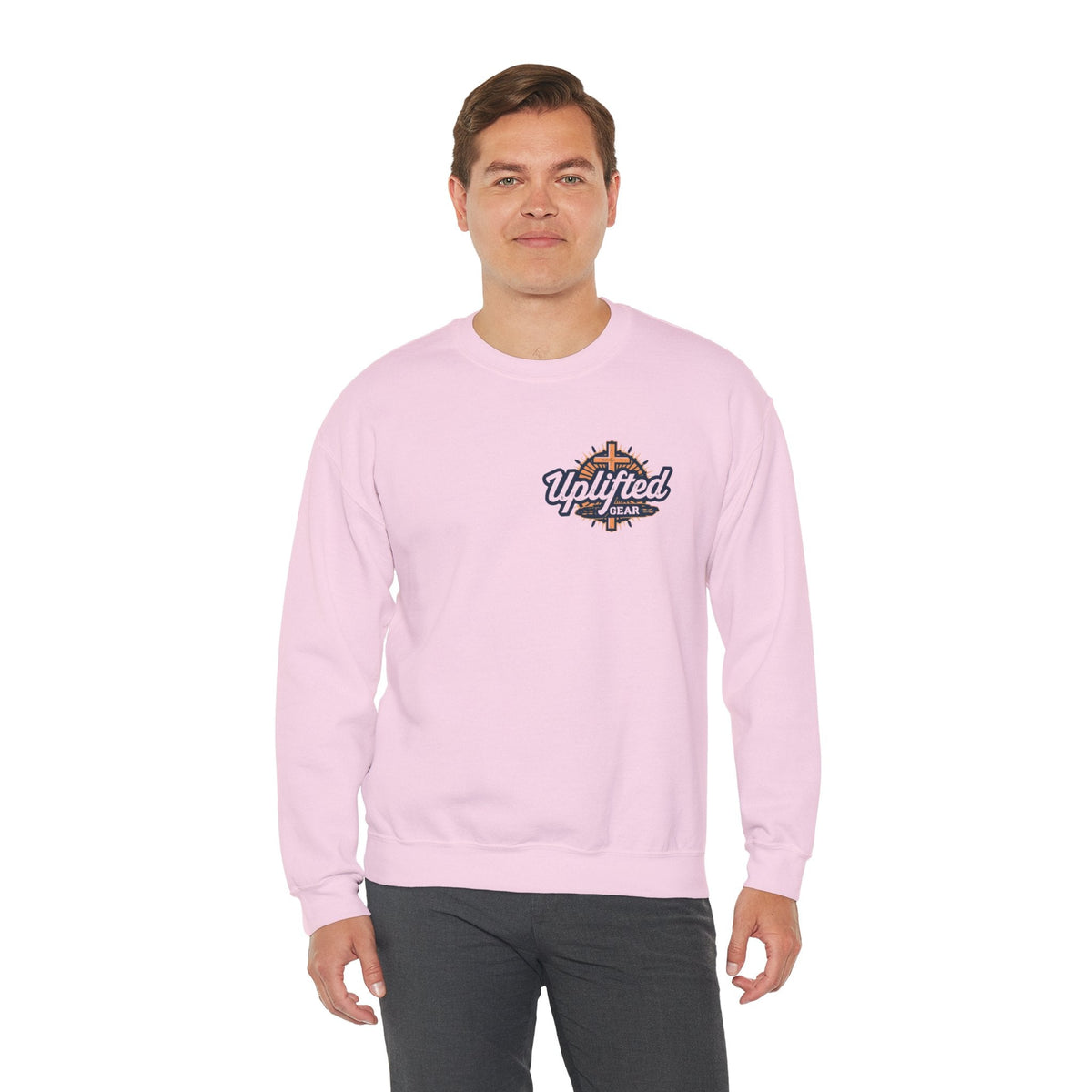 God Created Adam and Eve Sweatshirt – Biblical Truth Christian Sweatshirt for Unshakable Faith Printify
