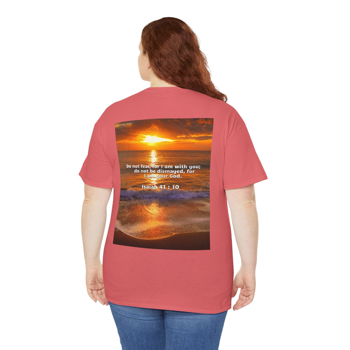 Bible Verse Unisex Tee -  Isaiah 41 : 10 Printify