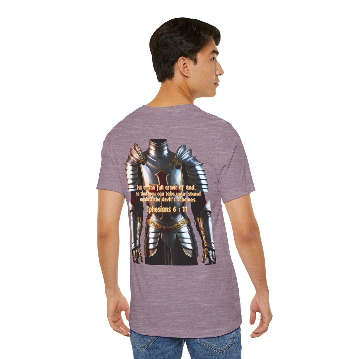 Religious Graphic Armor Of God Design - Unisex Jersey Short Sleeve Tee Printify