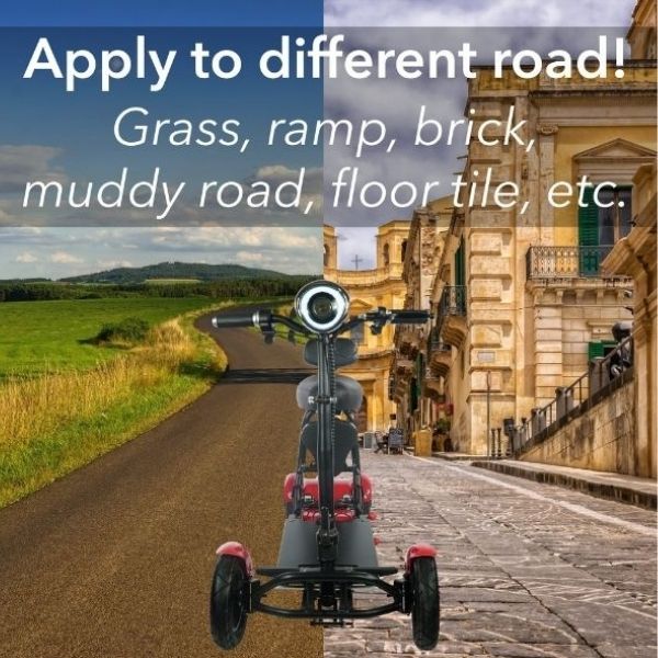 ComfyGo MS|3000 Foldable Mobility Scooter LifeMed USA