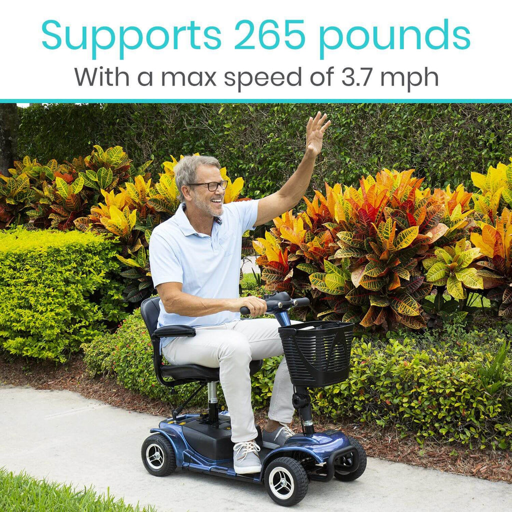 Vive Health 4 Wheel Mobility Scooter LifeMed USA