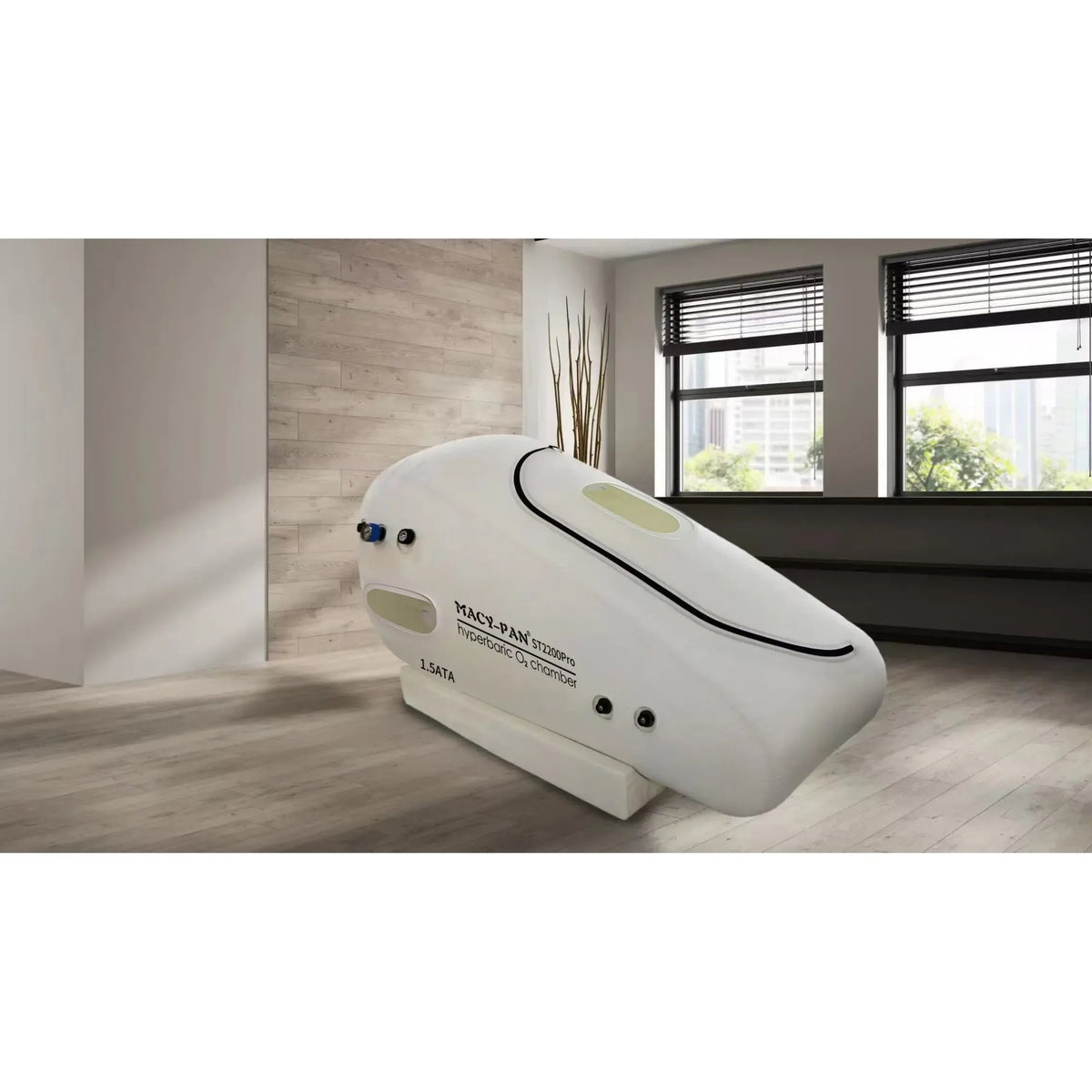 Macy Pan 1.3-1.5 ATA Portable Sitting Hyperbaric Chamber (ST2200) LifeMed USA