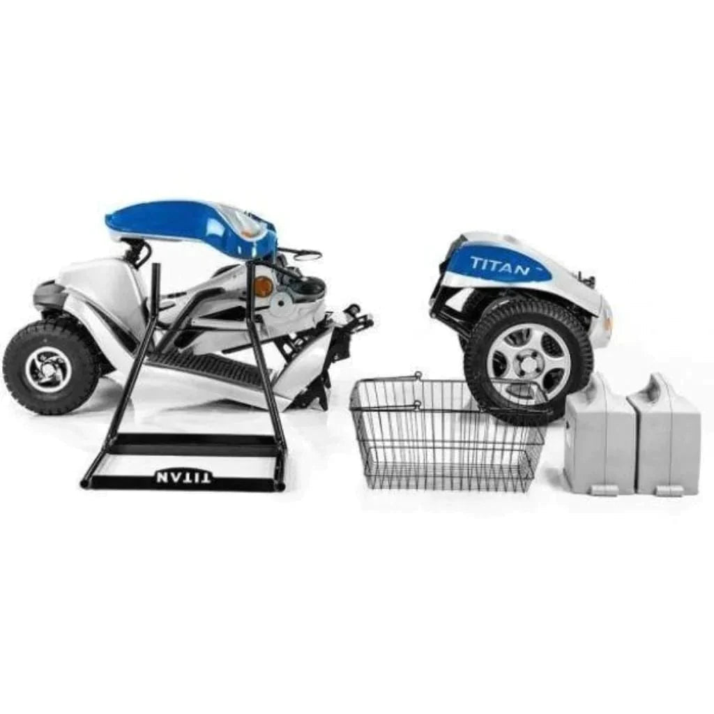 Tzora Hummer XL Titan 4 Folding 4-Wheel Mobility Scooter ES0026 LifeMed USA