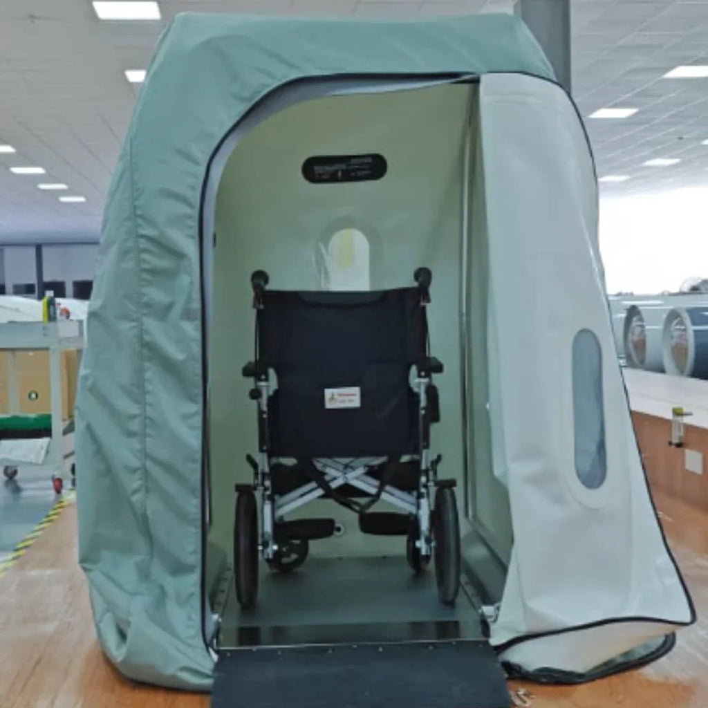 Airvida Chair Pro Wheelchair Accessible Hyperbaric Chamber LifeMed USA