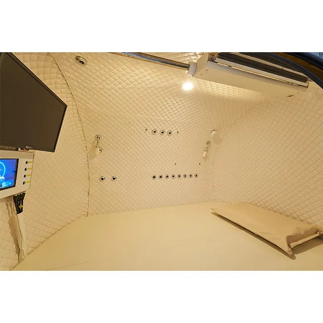 Macy Pan HE5000 Mini 2.0 ATA Hard Shell Hyperbaric Chamber LifeMed USA