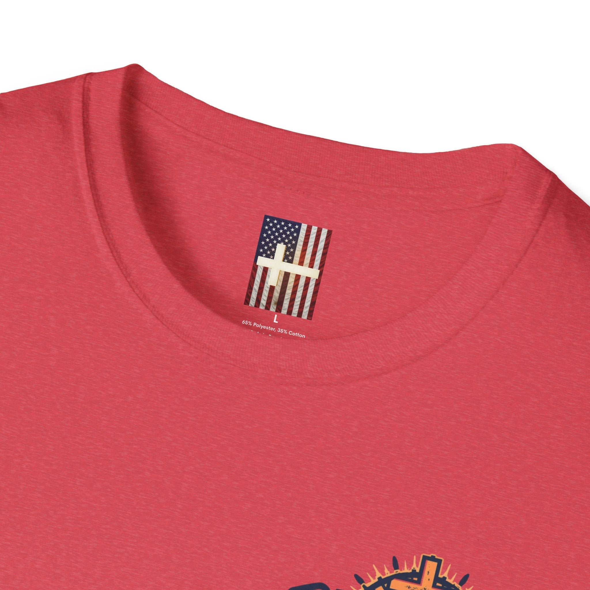 Stand for the Flag Kneel for the Cross T-shirt | Patriotic Eagle T-shirt Printify