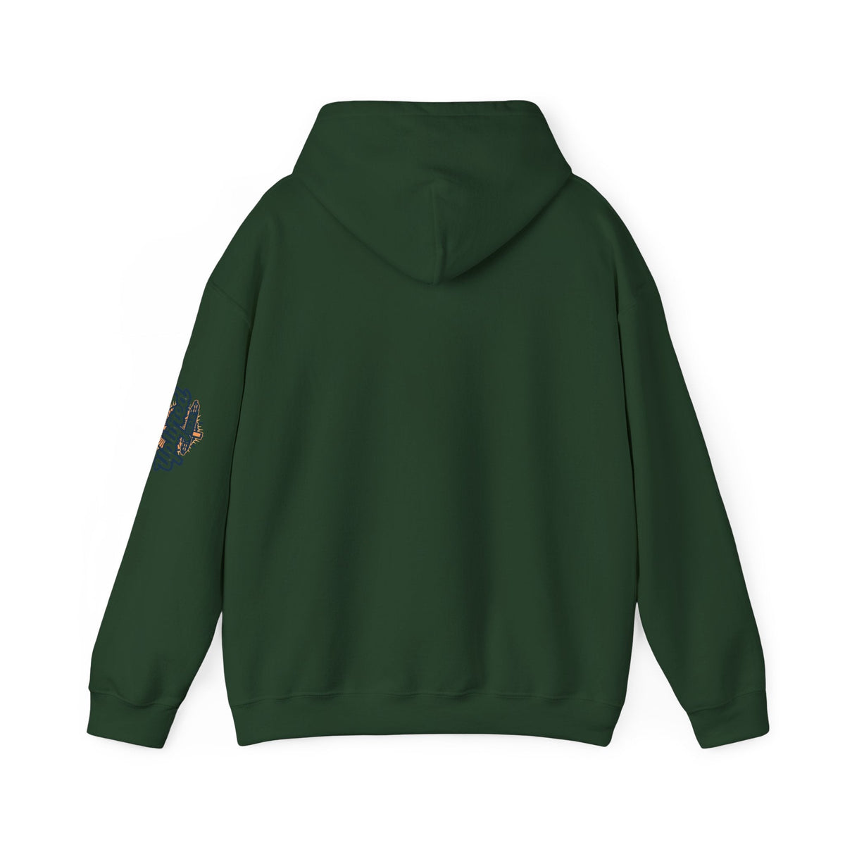 🎄 Not Today, Grinch – Jesus Saves | Funny Christian Christmas Hoodie | Sulking Grinch & Glowing Cross | Bold Neon Faith Tee by Uplifted Gear Printify